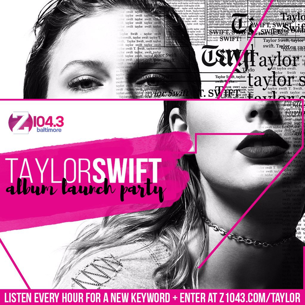 Z1043's tweet image. RT if you REALLY wanna go to a @taylorswift13 album release party in NYC! #Swifties 

z1043.com/taylor