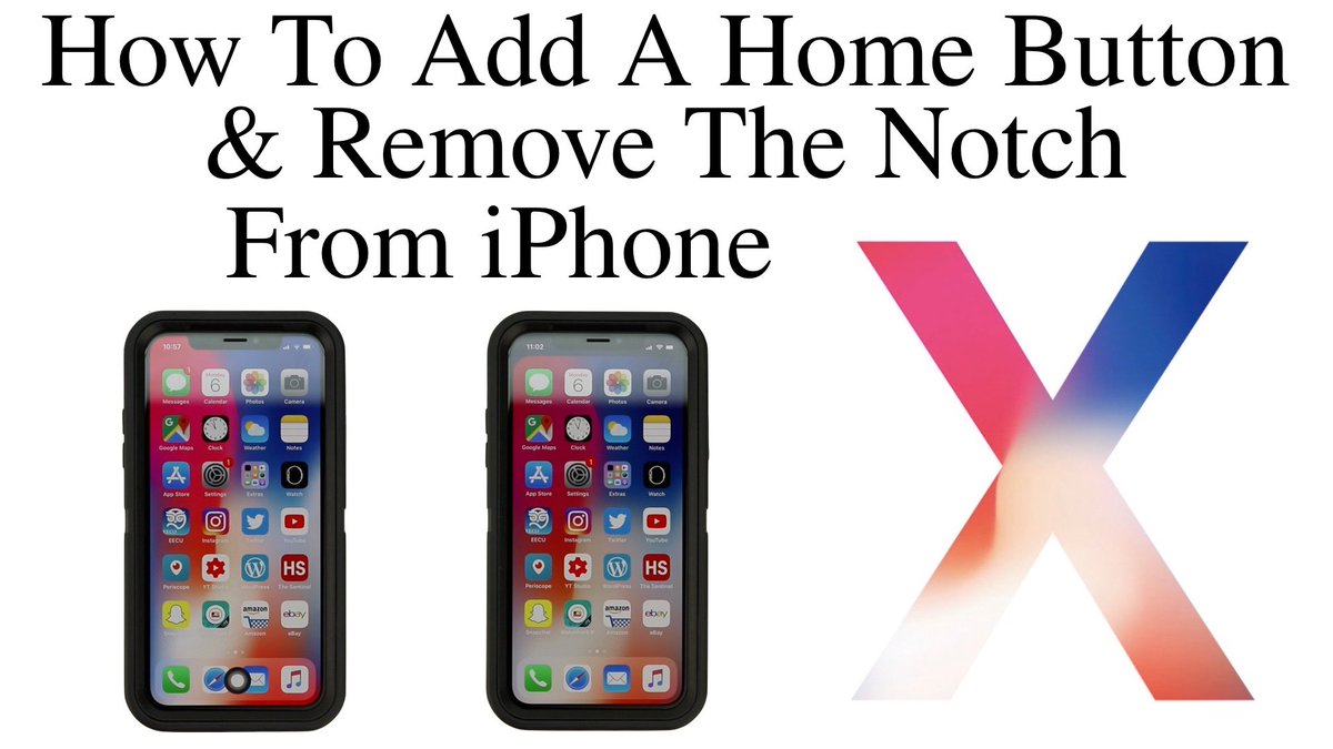 ReviewTheBest's tweet image. NEW VIDEO!!

iPhone X - How To Remove The Notch &amp;amp; Add A Home Button To iPhone X!
youtu.be/w5PIhw-Gbtk

Retweet! 🙏

#AppleNews #iPhoneX