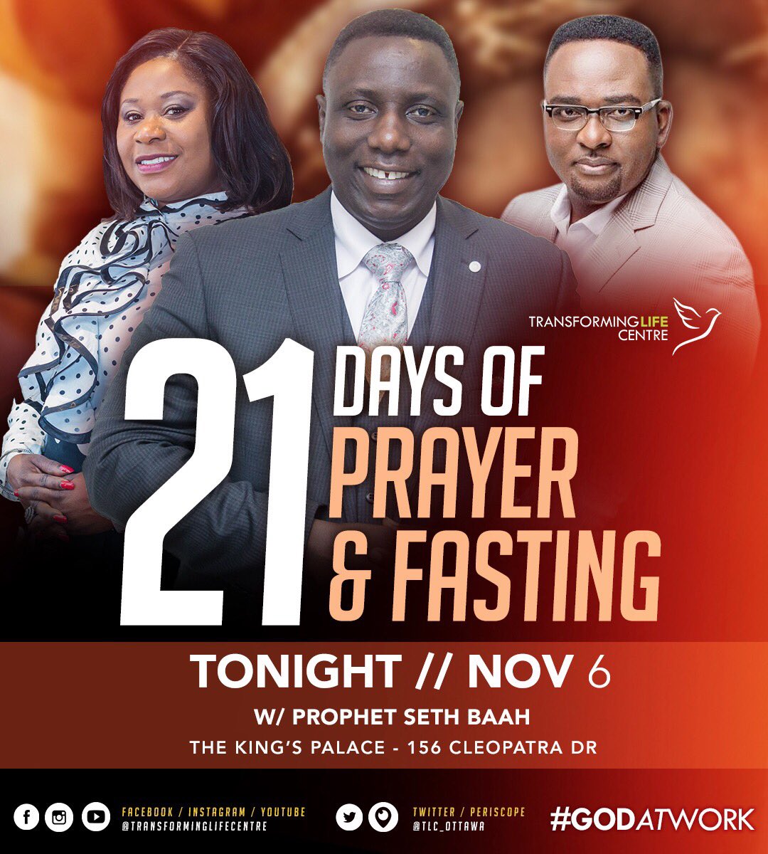 TLC_Ottawa's tweet photo. 21 Days of Prayer continues, and guess who is still here? https://t.co/5CaALlD2NV