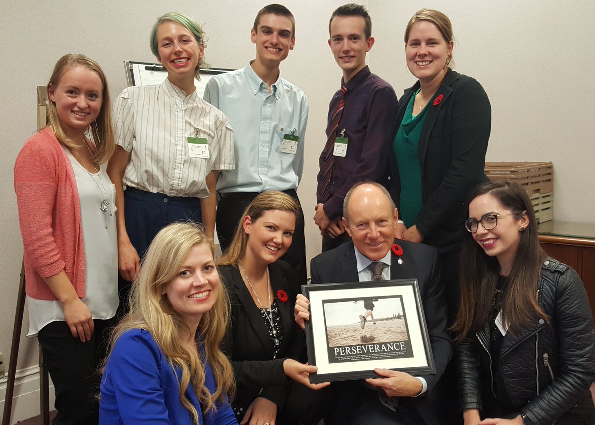 KerryDiotte's tweet image. Great to meet with @4mycanada delegates today to hear about the federal issues that are important to them as young Canadians. #cdnpoli