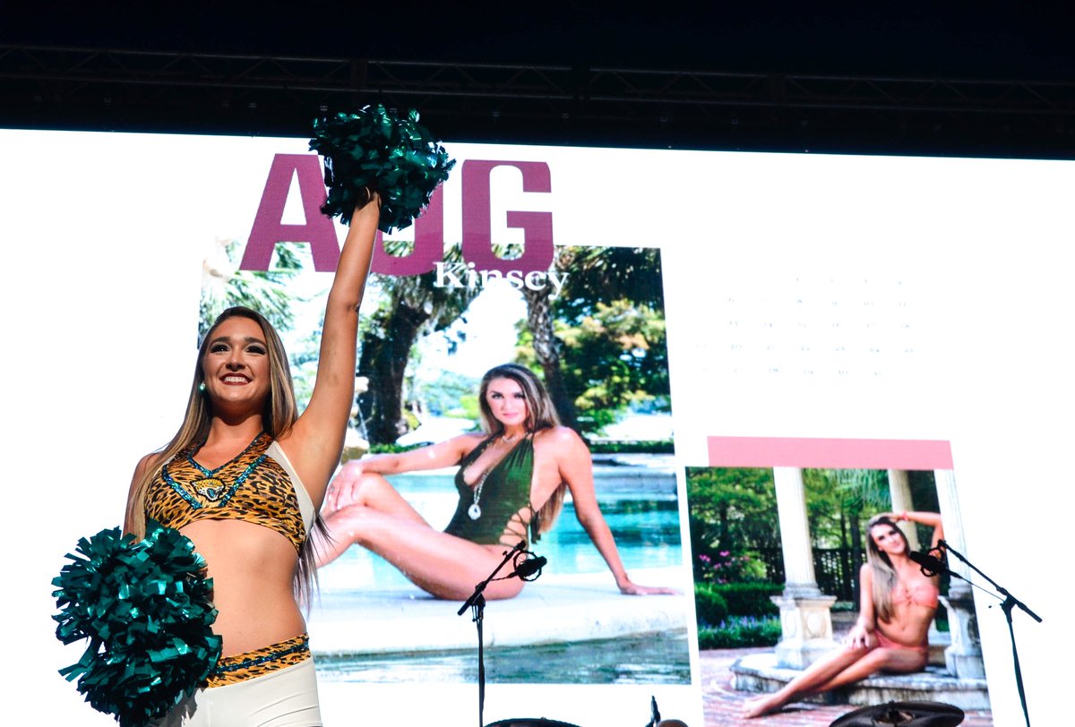 ROARoftheJags's tweet photo. Did you miss our Swimsuit Calendar Launch this weekend? Take a look back at photos from Saturday's event. 

📸 - https://t.co/Mgs4grMEaJ https://t.co/eoxeiv19YE