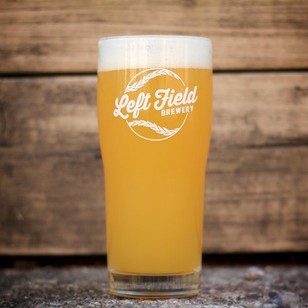 Now pouring <a href="/LFBrewery/">Left Field Brewery</a> Greenwood IPA.