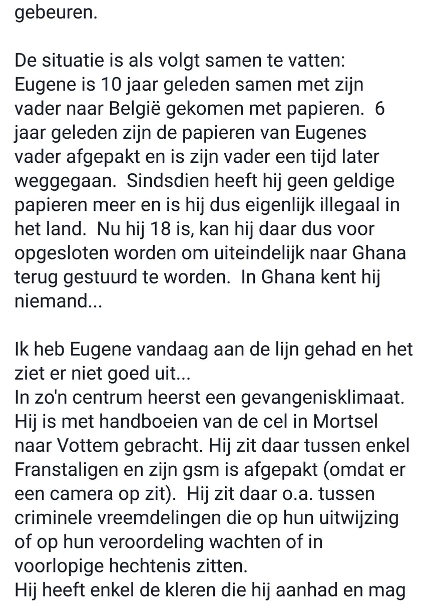 ThomasJansie's tweet photo. Iemand met hier een mooie toekomst, daar naar een land waar hij niemand kent zonder pardon naartoe sturen. Dit kan niet!Twitter, doe je ding https://t.co/7sCpw5U4t2