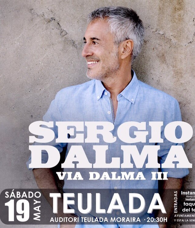 Feliz noche desde #auditoriteuladamoraira Sergio Dalma - Solo tú (Vía Dalma III) youtu.be/9YtYXvLqTSw vía <a href="/YouTube/">YouTube</a>