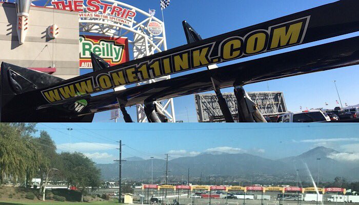 Goodbye Vegas - hello Pomona! #NHRAFinals #afuel