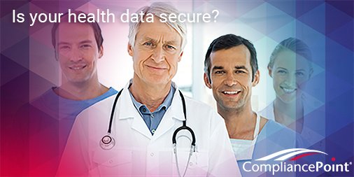 CompliancePtIS's tweet photo. Guarding #HealthData is key to maintaining your patients' #Privacy. Are you taking the right steps to protect #data? https://t.co/tYlr8w04PK https://t.co/sMPE8FruBB