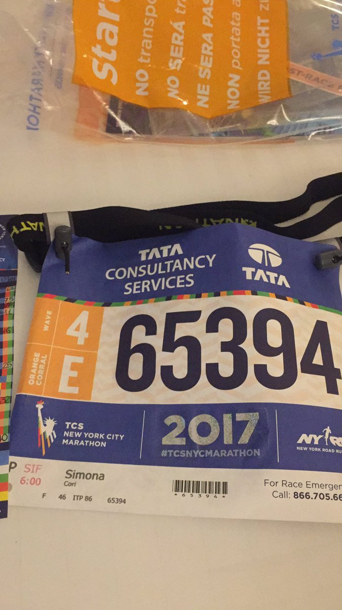 Maratona di NY 5h09 💪🏻