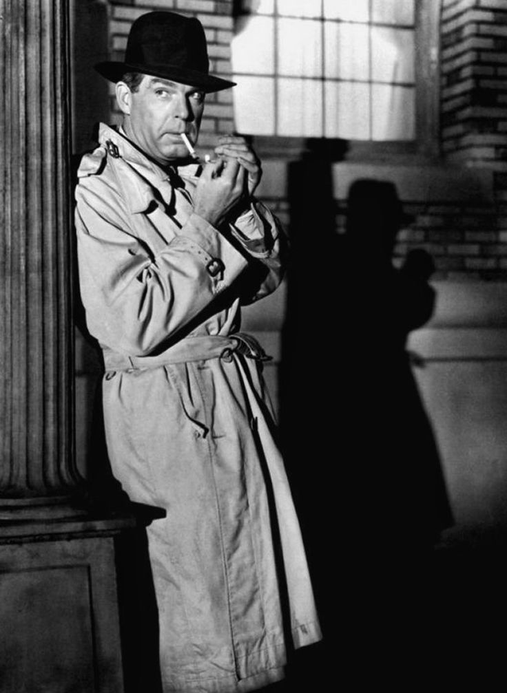 ClassicMovieHub's tweet photo. Who wore it better? Ricardo or Fred? #Trenchcoats Noir Actors of #Noirvember https://t.co/RyLjBDuSe7