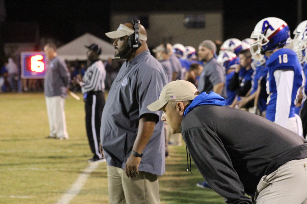 Rai2vD's tweet photo. Hats off to coach Dan Crume on laying down a positive foundation at Apollo for our young men You will be missed on the sidelines. 🦅 https://t.co/CTuHp9eKCb