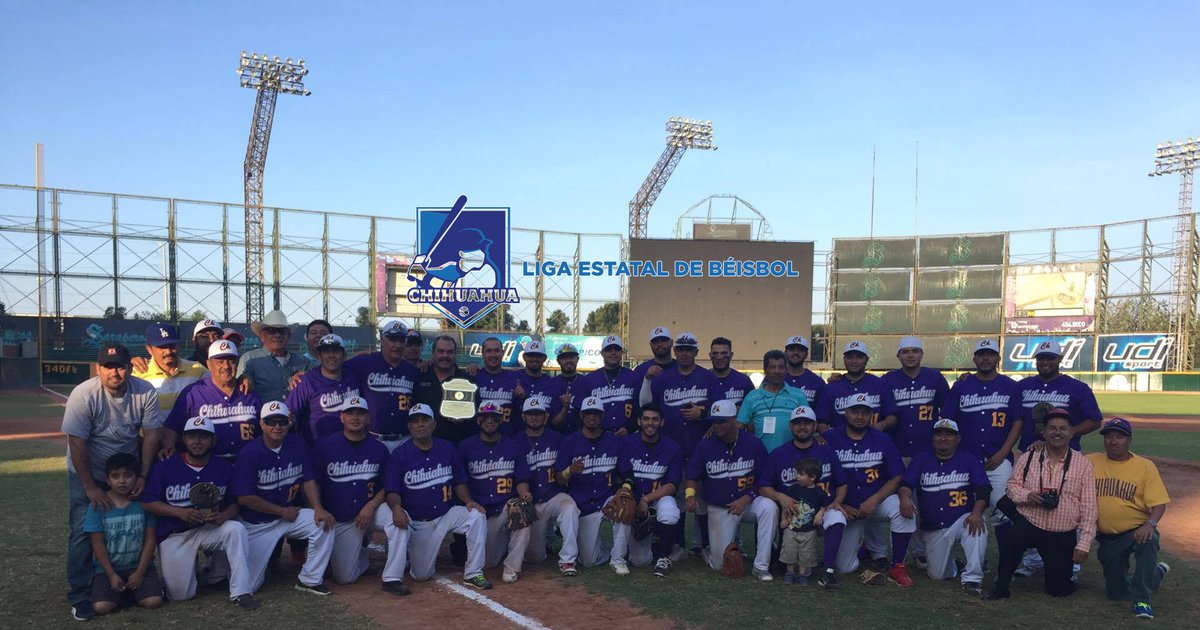 edilualmada's tweet photo. #Chihuahua campeón en el Nacional de Béisbol de Primera Fuerza. #TeamLEB @LEBChihuahua https://t.co/sMqmxxY6ee