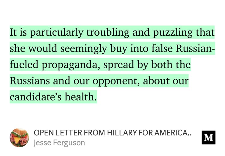 swampcommie's tweet photo. This is absolutely pathetic. Hillary For America team accusing Brazile of being duped by Russia. https://t.co/VOzBmckK7S https://t.co/D7JLKh4dYN
