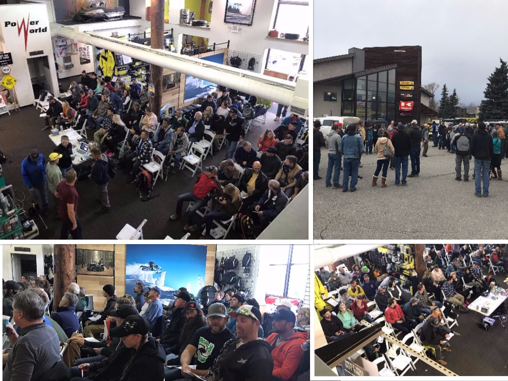 PowerWorldSport's tweet photo. Thanks to Mike Duffy from https://t.co/AizcD8Nbak, Ski-Doo, and everyone who attended the Avalanche Class today. #avalanchesaftey https://t.co/N3jCLpMa5r