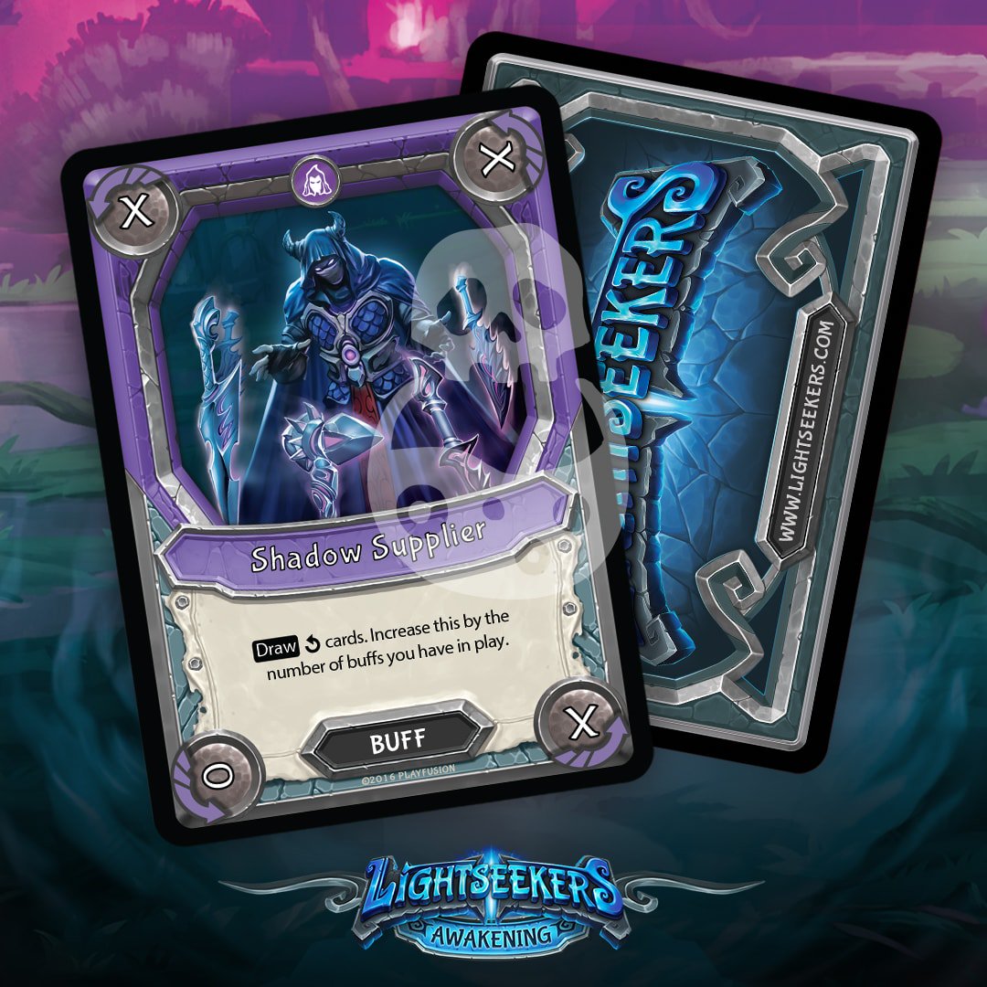LightseekersTCG's tweet photo. #TCGTips The Dread deck is focused on using buffs to harm your enemy over time. Plan ahead for the best results! https://t.co/yGVV8luJ8s