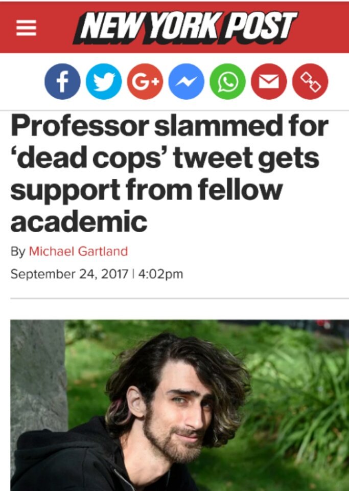 EastHudsonSham's tweet photo. https://t.co/EQEa1pw97V
#Nov4th #NYC #Antifa #DeadCops #Cuck Professor Confronted
#nov4 #cuny #Nov4ItBegins #November4th #november4 #nyc https://t.co/usOyUE6JYa