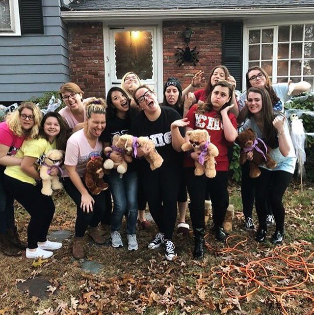 SigmaPiTheta's tweet photo. Officially welcoming our 6 beautiful, wonderful baby bears into our sisterhood! Can't wait for the fun times to come! #ΣΠΘ #pc65 https://t.co/Rcu0UONi3I