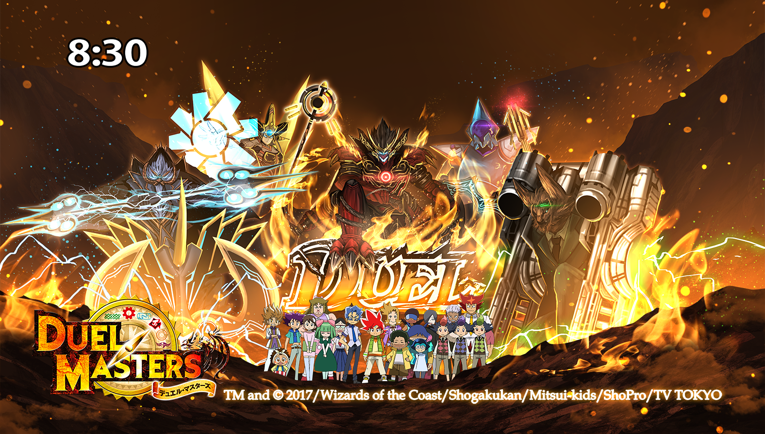 おつまみ お仕事 先ほど放送されたデュエル マスターズ 第32話 華麗なる切札一族が総登ジョー レジェンドで最強はオレだ にて本編カットの カツキング グローバル ブリティッシュ ミケランジェロ ロビンフット のクリーチャー5体を描かせて