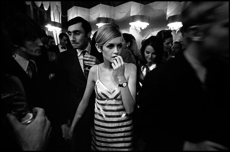 Twiggy in London ,1966, by Burt Glinn