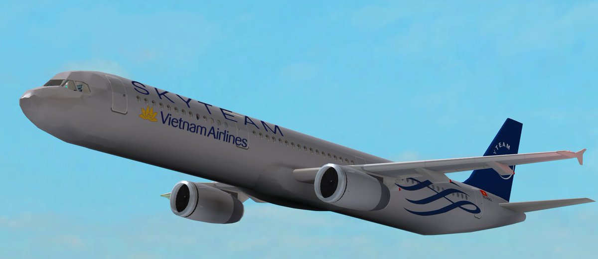 Roblox Vietnam Airlines On Twitter Our Skyteam Livery Airbus - a330 200 momentarily release roblox