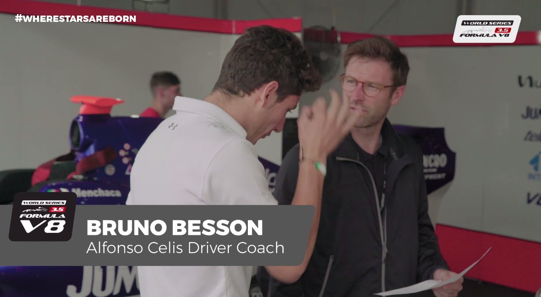 WorldSeriesV8's tweet photo. This is the important job of @bessonlepatron, @FonsoCelisJr's coach
https://t.co/yvVfNuL5ti https://t.co/5pwFTsbAGA