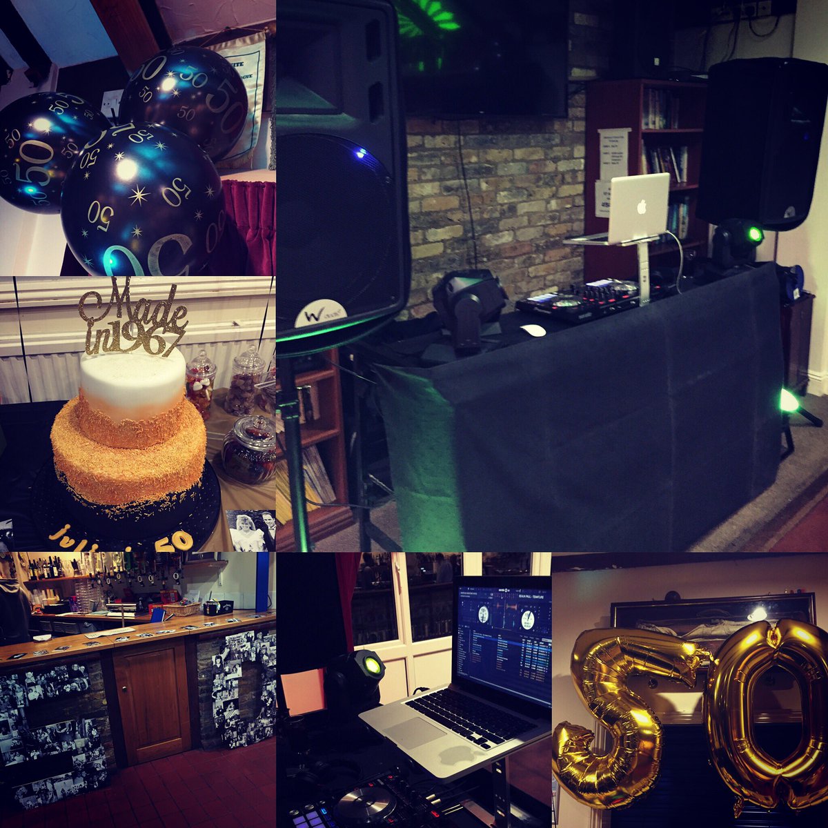 All setup ready for tonight's gig, Surprise 50th in Billiricay. <a href="/dventertainment/">DV Entertainment</a> #LetsGo  #Birthday #Party #Billericay #Essex  #WeekendVibes