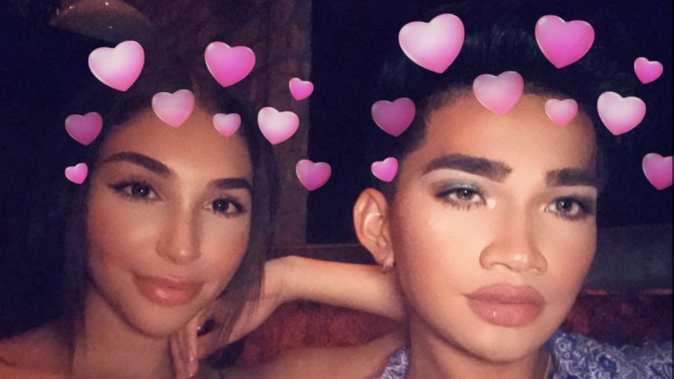 His makeup is so much better than mine im... triggered