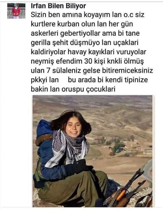 Bu orospu çocugu yürek yemiş 
Bu şerefsizi bulun burdan yetkililere sesleniyorum