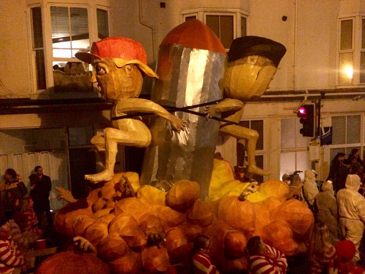 It's all about to go off... #LewesBonfire2017