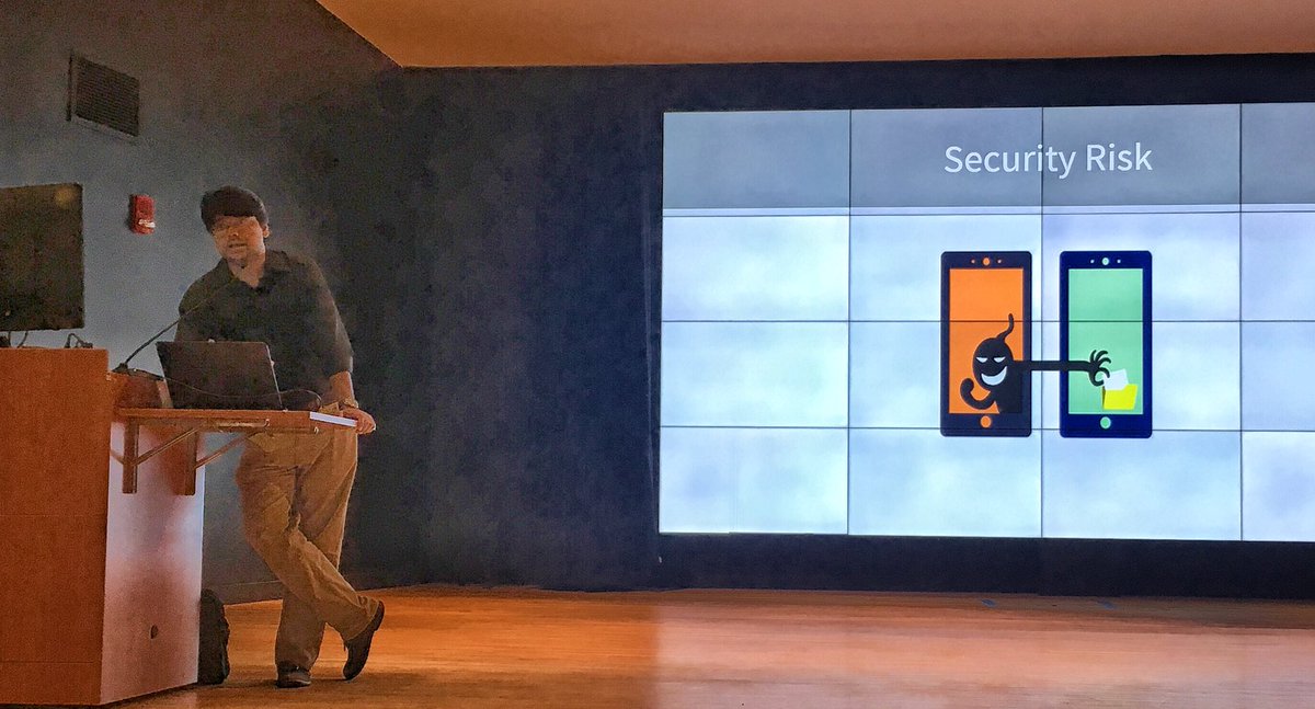 gdgnewhaven's tweet photo. Everything you want to know about Biometrics #Security #Smartphones at #DevFestNH https://t.co/XeZaUGW09m
