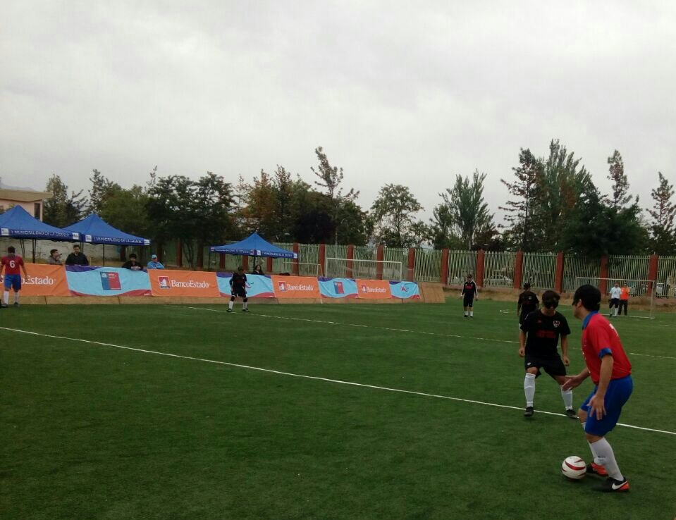 SpacioWellness's tweet photo. Liga Futbol 5: @maquina_club vence 8 a 2 a CD ColoColo @paralimpicoCHI en Estadio San Gregorio @Muni_LaGranja @FelipeDelpin @mliturrieta https://t.co/Tw0GBUKUL4
