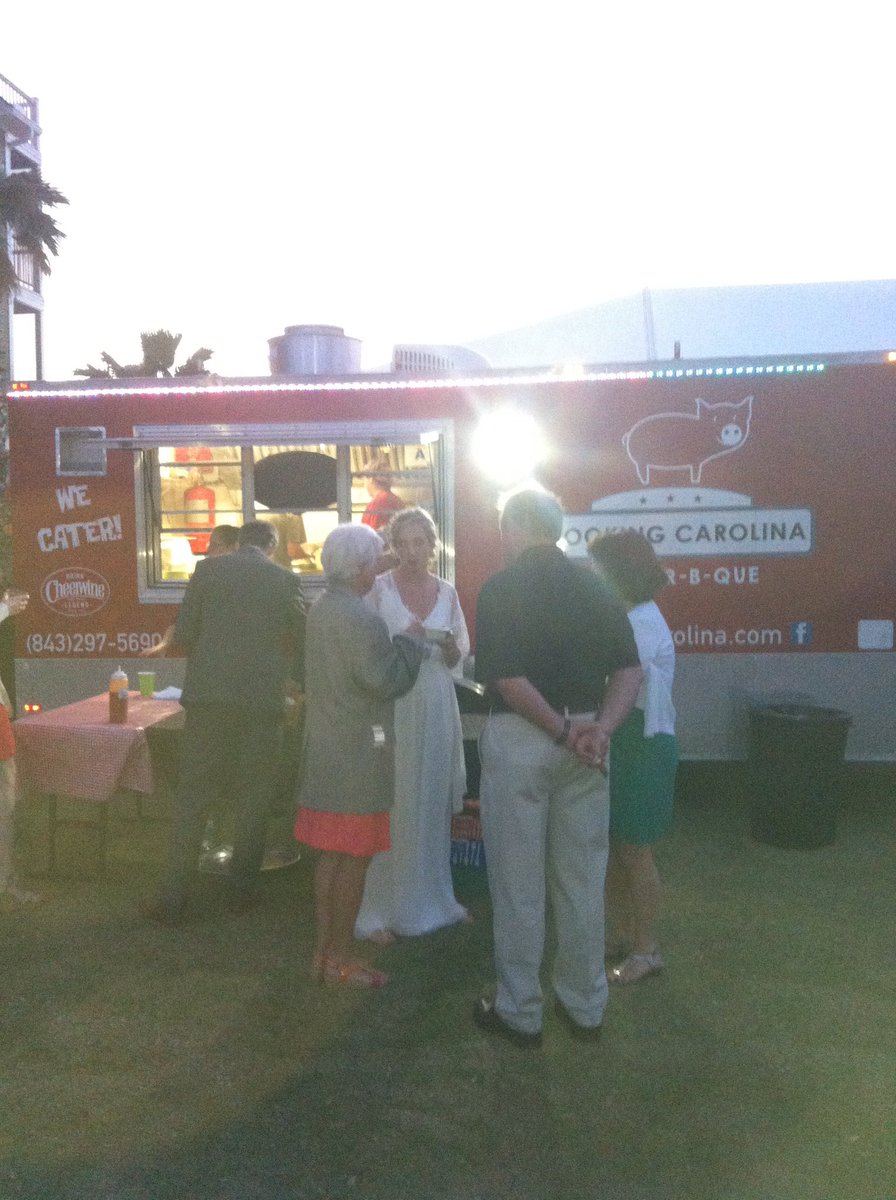 CookingCarolina's tweet photo. Holiday Partee time. We can provide the best #BBQ and such in the Lowcountry. Oh, we specialize in affordable weddings too https://t.co/v8yjSoSlKU