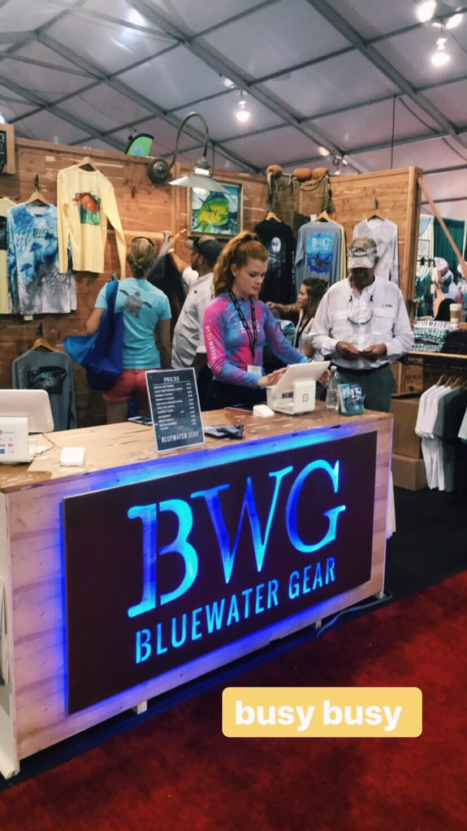 BlueWaterGearUS's tweet photo. day 2!! #FLIBS17 https://t.co/h3D65PTOVP