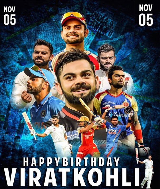 Happy 29th Birthday to Nation\s beloved Son, VIRAT KOHLI!   