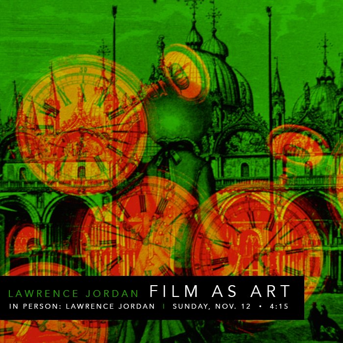 cafilminstitute's tweet photo. 11/12 Filmmaker #LawrenceJordan #inthehouse for an afternoon retrospective of his films from #1957 to present: https://t.co/wYMP6iHKcc https://t.co/fugV1E0WMH