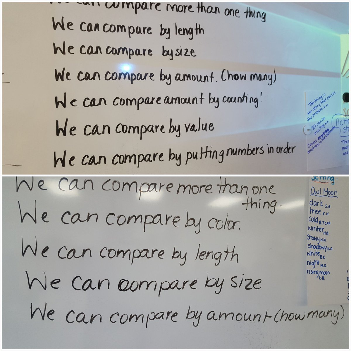 86LeeAnne's tweet photo. Added a couple more big ideas to our list yesterday! #studentvoice #bcamtreggio #pushtheirthinking https://t.co/sQJL0DN312
