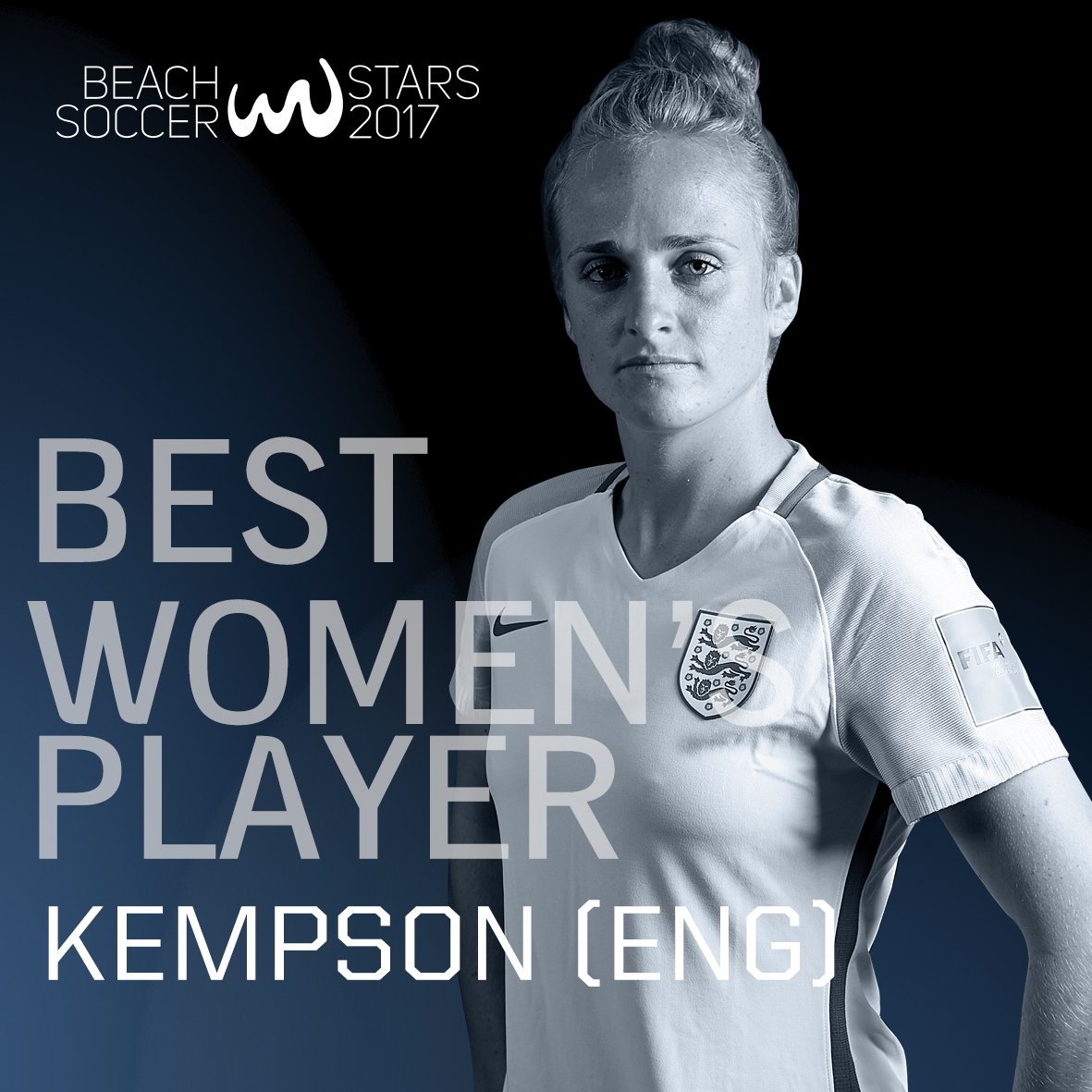 🏆 Best Women's Player: Sarah Kempson (England 🏴󠁧󠁢󠁥󠁮󠁧󠁿)

#BeachSoccerStars