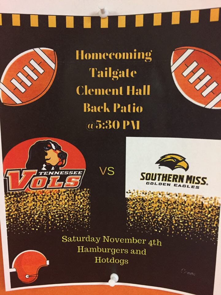 Our Homecoming tailgate starts in one hour! See you there!