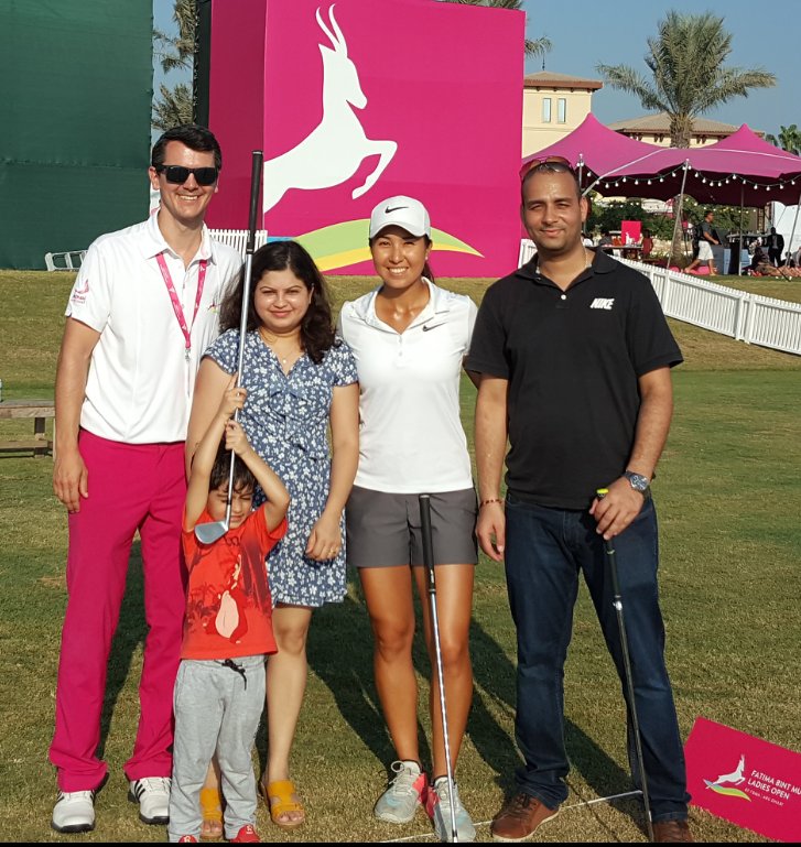 iam_ashu's tweet photo. @incigolf we are so very thankful for your time today teaching us golf.⛳ Loved d game and you indeed. Wishing you a great career ahead.🏌️‍♀️ https://t.co/5VrtWAlRv7