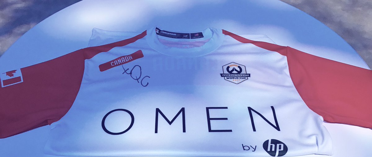 We're giving away a signed @xQcOW 2017 <a href="/PlayOverwatch/">Overwatch</a> World Cup Jersey. Follow him and our account then RT to enter! #BurnBlue