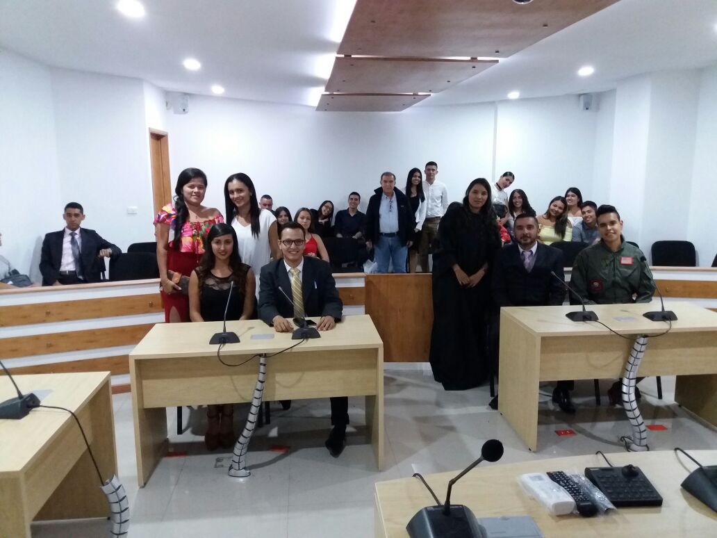 @ucooperativaiba A esta hora se desarrollan audiencias orales en materia penal en la #SaladeAudiencias de la UCC Sede Ibagué