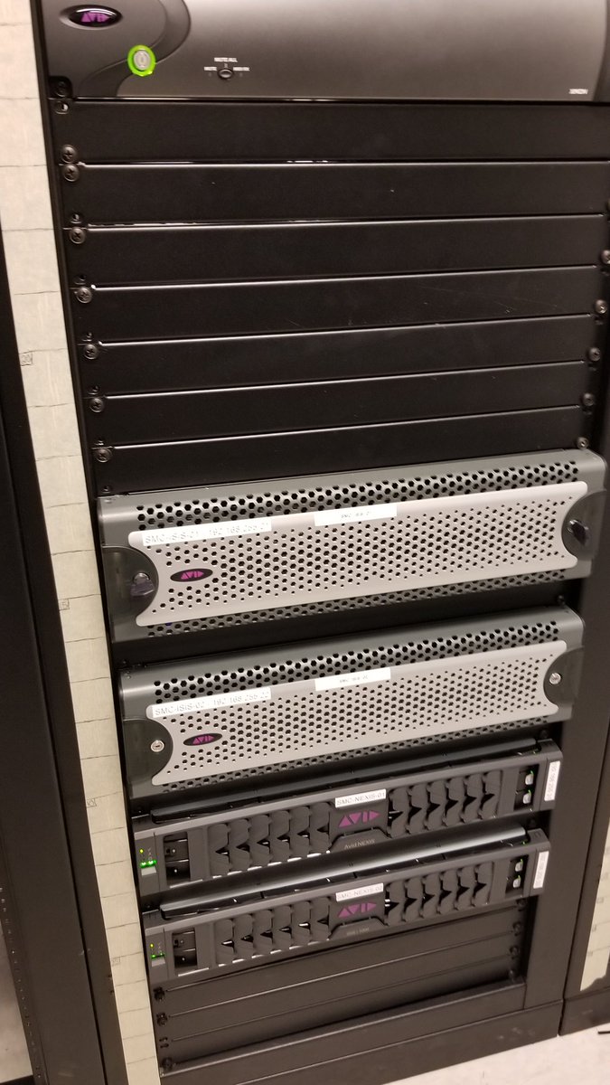 KeyCodeMedia's tweet photo. .@SMC_edu #editorial training #Nexis shared storage @MediaComposer @MediaComposer @AdobePremiere #Awesome facility #AVstudents https://t.co/DU6hty42Gw