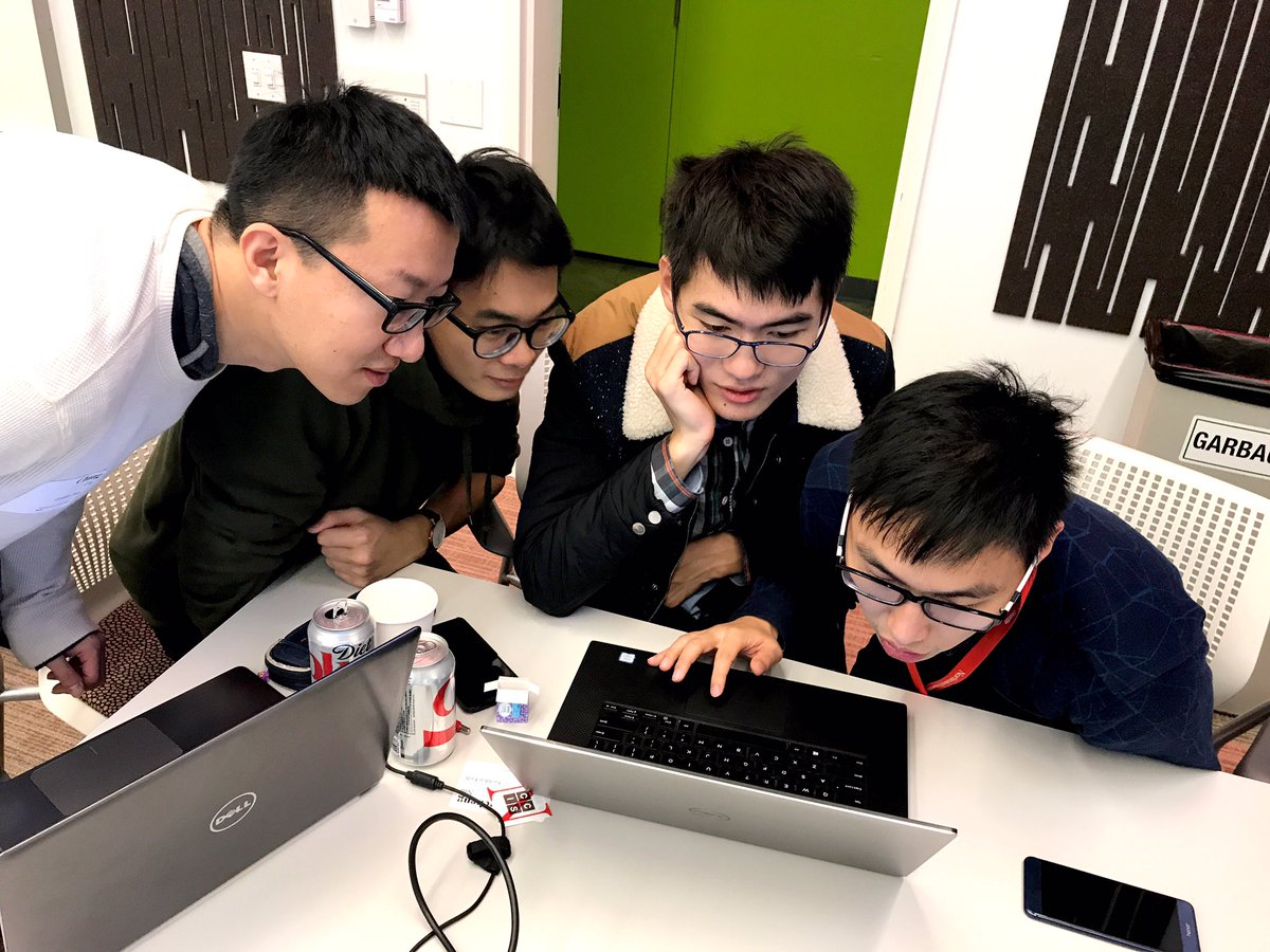 securityPNNL's tweet photo. #HacktheLab participants are tackling fun #datascience tasks today @ a #hackathon with @PNNLab & @NU_Seattle https://t.co/ypdEDFLmUN
