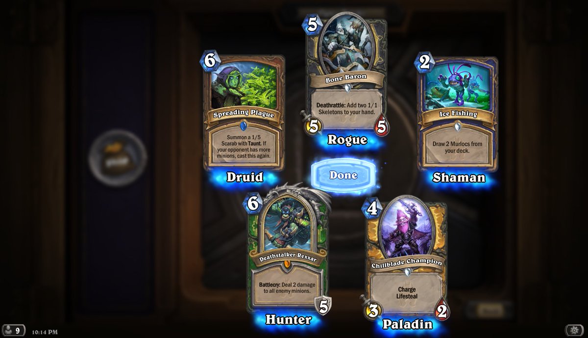 Skyass's tweet photo. Deathstalker Rexxar I WILL HUNT YOU DOWN #knightsofthefrozenthrone #hs #hearthstone #legendary #hunter https://t.co/xDPDMJImLV