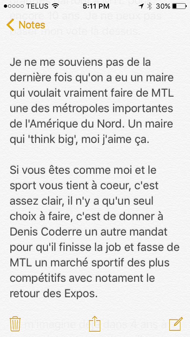 JeremyFilosa's tweet photo. Je me mouille, je donne mon vote à @DenisCoderre même si je n'ai pas voté pour lui il y a 4 ans. Il m'a convaincu. #AllezVoter #MTL https://t.co/casePDLPCY