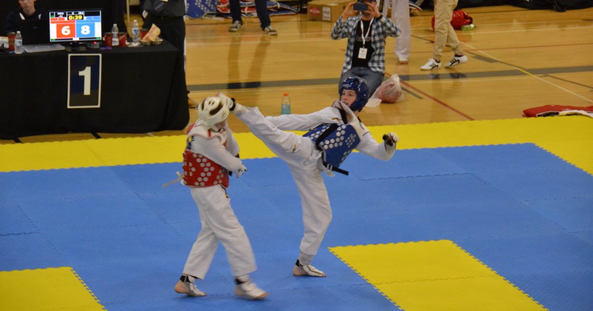 murphyak5's tweet photo. Tyler took gold at NB provincial Tae Kwon Do games. @tylermurphy113 @MiramichiTKD #tkdnb #Gold #Guyinblue https://t.co/QLYnozKRLl