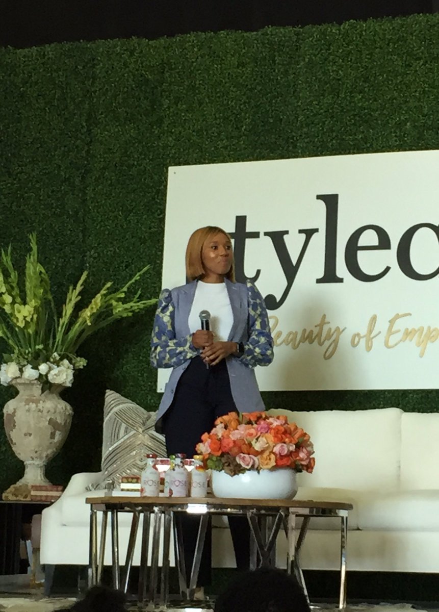Swati Mandela, granddaughter of Nelson Mandela, shares a message of feeling confident at #stylecon . <a href="/stylecongirl/">StyleCon</a>
