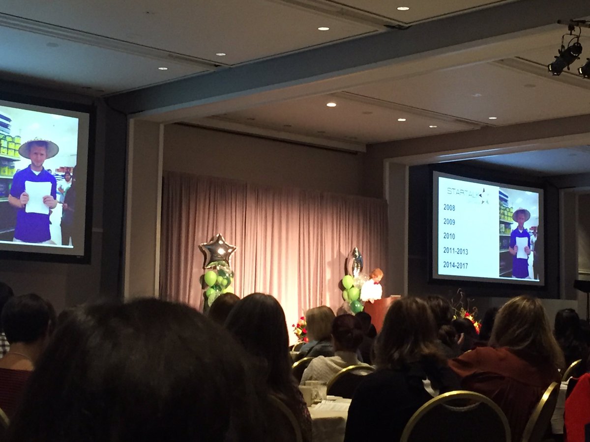 evon_xu's tweet photo. Matt Coss speaks at Startalk Fall Conference. An inspiring speech! #STARTALK17 #stellar10 @CU_STARTALK https://t.co/s1h3LvSBi2