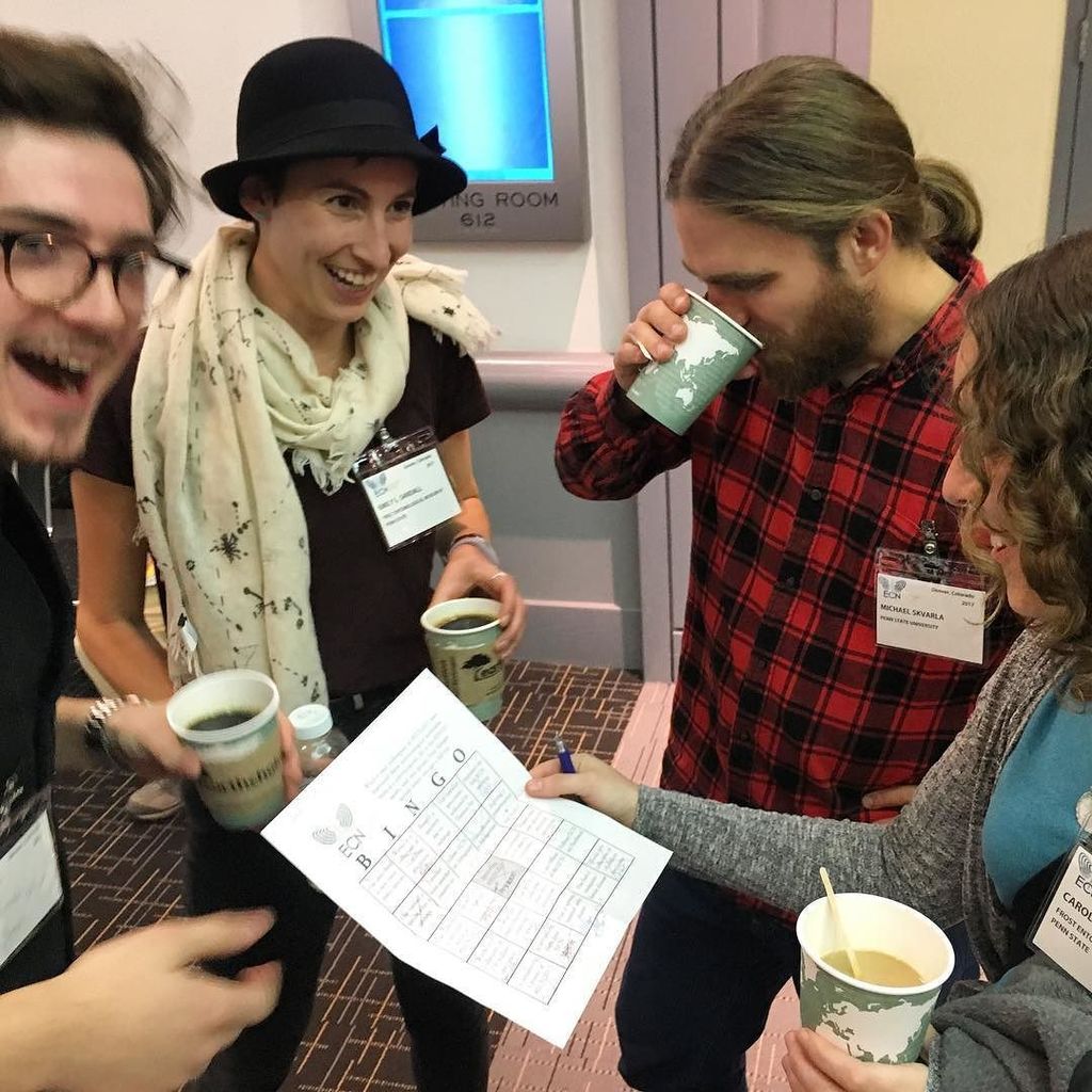 EntCollNet's tweet image. Our attendees are working away towards getting a BINGO!
#ecn2017 #entcollntwrk #entomologycollections #twitter ift.tt/2ywT0Vk