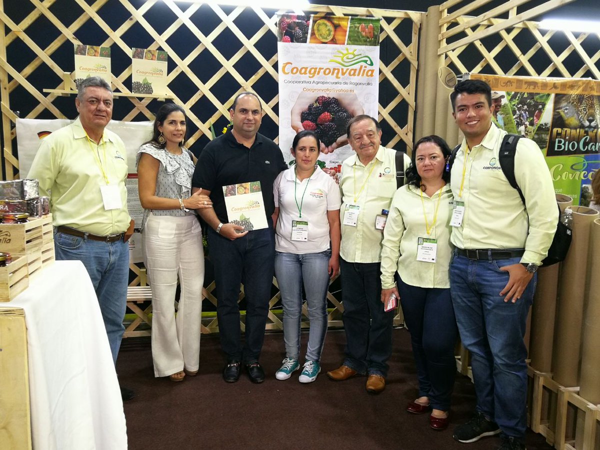 CORPONOR's tweet photo. Aromáticas Pura Gloria, Ecoground, Coagronvalia  y Asoagrimutis las 4 experiencias exitosas de NdeS. en #Bioexpo2017
https://t.co/NyToo8TsS5 https://t.co/To9QHSBJ6K