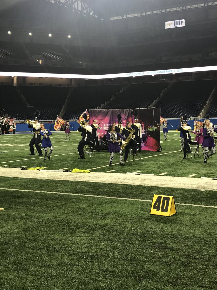fordfield's tweet photo. We’re hosting 48 high school bands from across the state as they contend at the 38th Michigan Competing Band Association Championship! 🎼 https://t.co/h8nhm9vhog