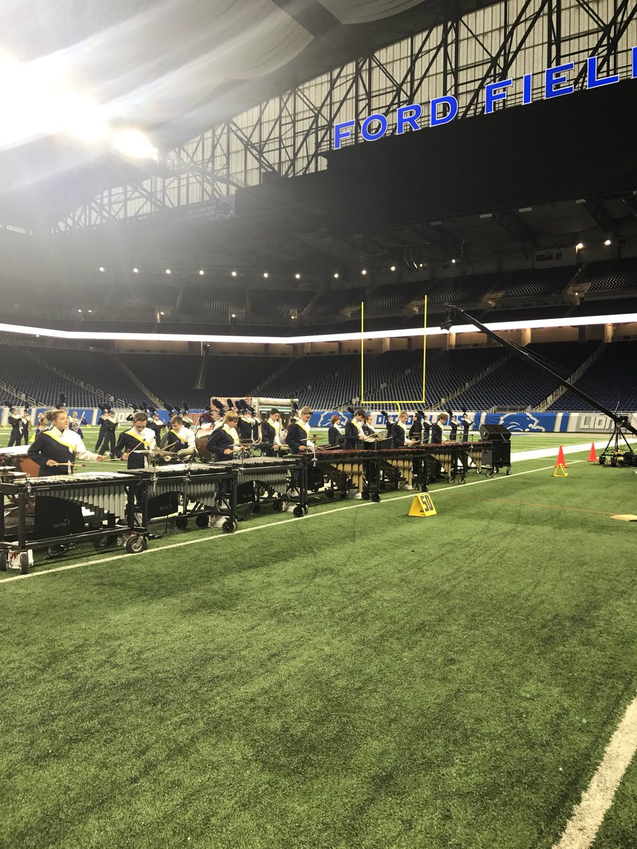 fordfield's tweet photo. We’re hosting 48 high school bands from across the state as they contend at the 38th Michigan Competing Band Association Championship! 🎼 https://t.co/h8nhm9vhog